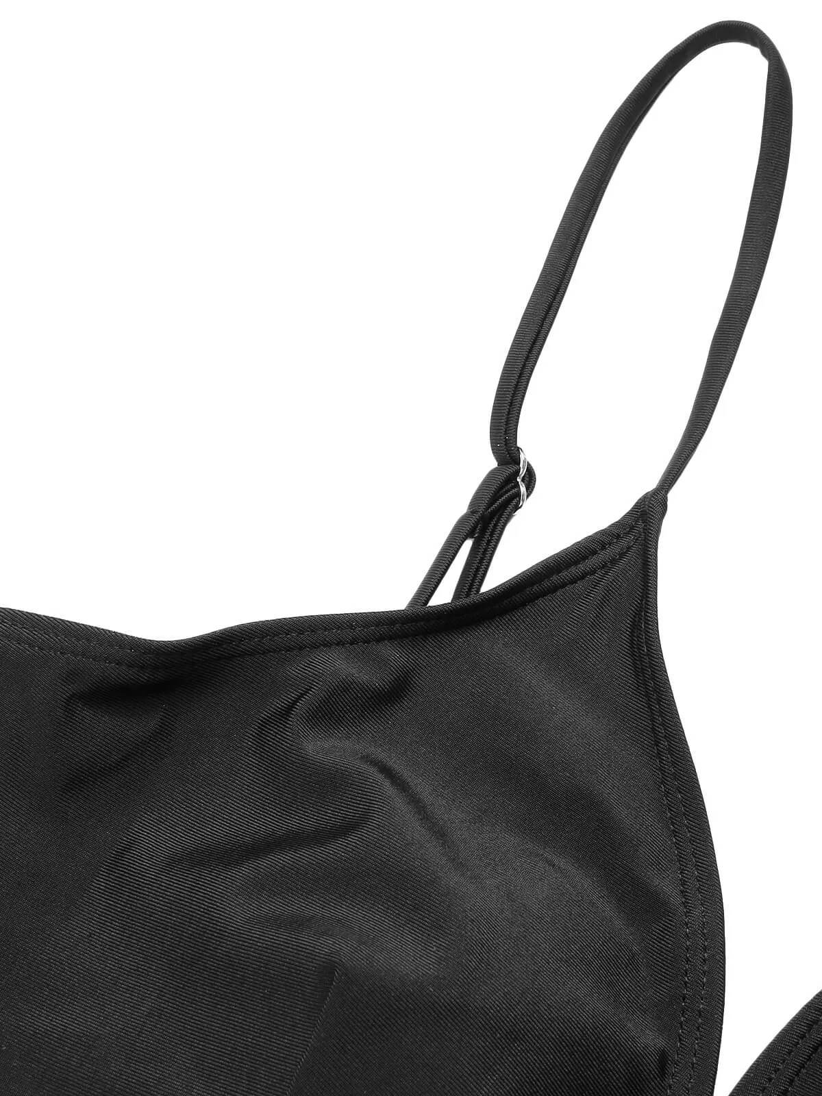 Black 1950s Striped Printed Separate Swimsuit sold by Retro Stage product image thumbnail 5