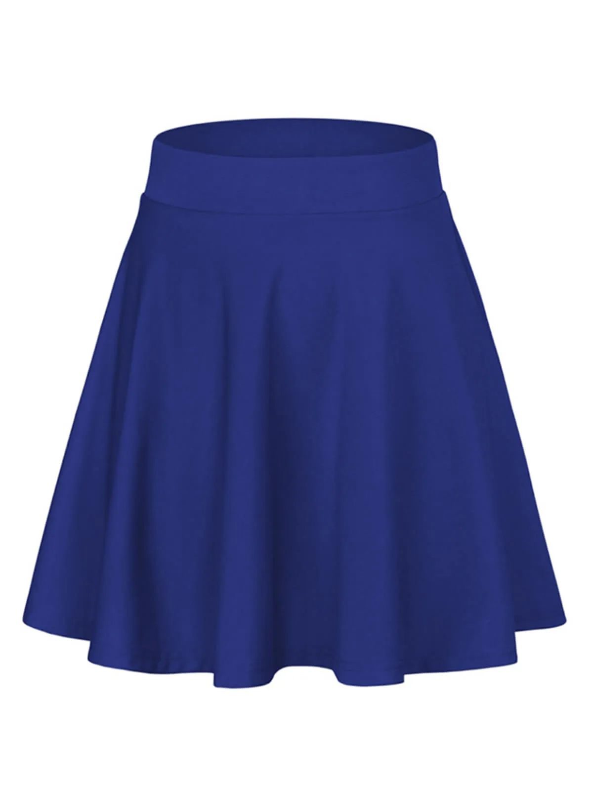 1940s Solid Thigh-Length A-Line Skirt sold by Retro Stage product image thumbnail 5