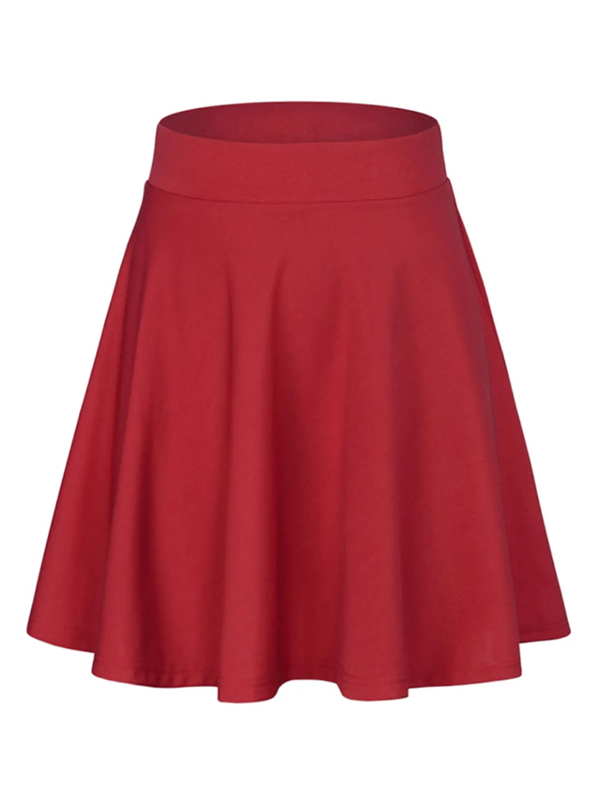 1940s Solid Thigh-Length A-Line Skirt sold by Retro Stage product image thumbnail 2