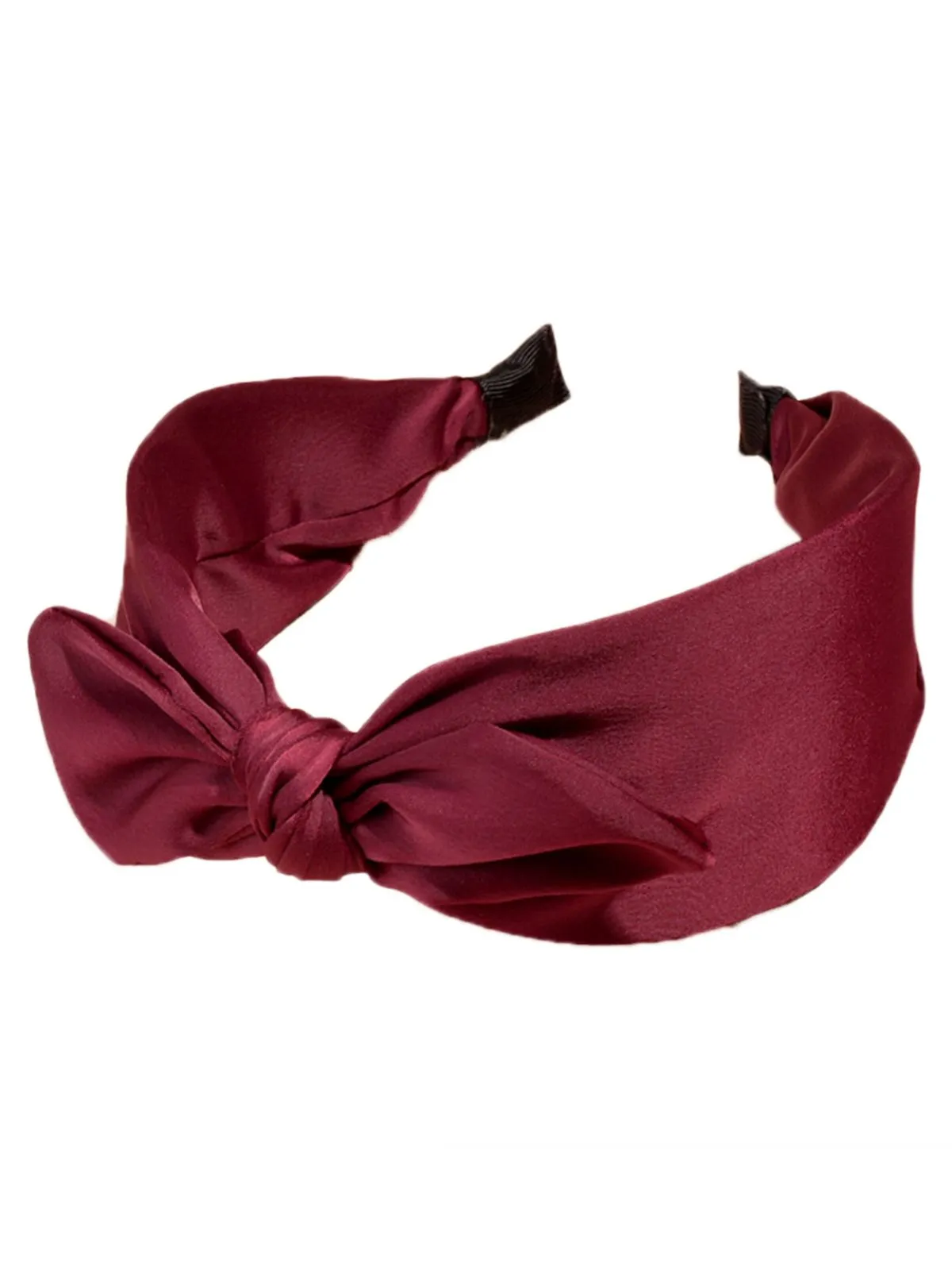 Retro Solid Knotted Bowknot Headband sold by Retro Stage product image thumbnail 5