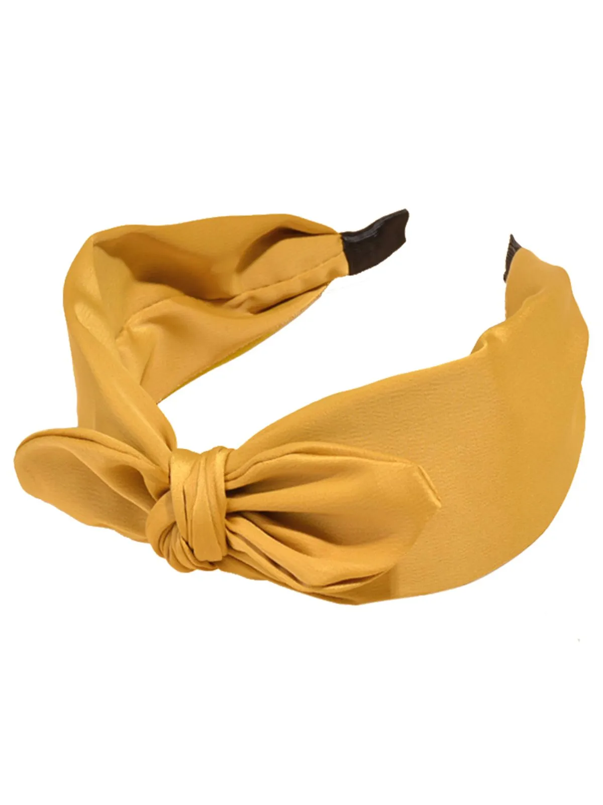 Retro Solid Knotted Bowknot Headband sold by Retro Stage product image thumbnail 2