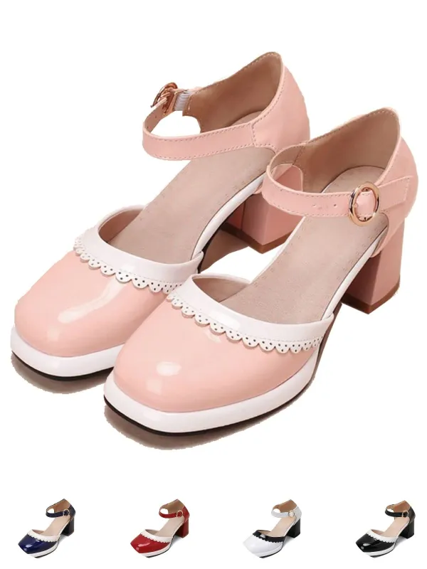 Retro Ankle Strap High Heels Shoes sold by Retro Stage