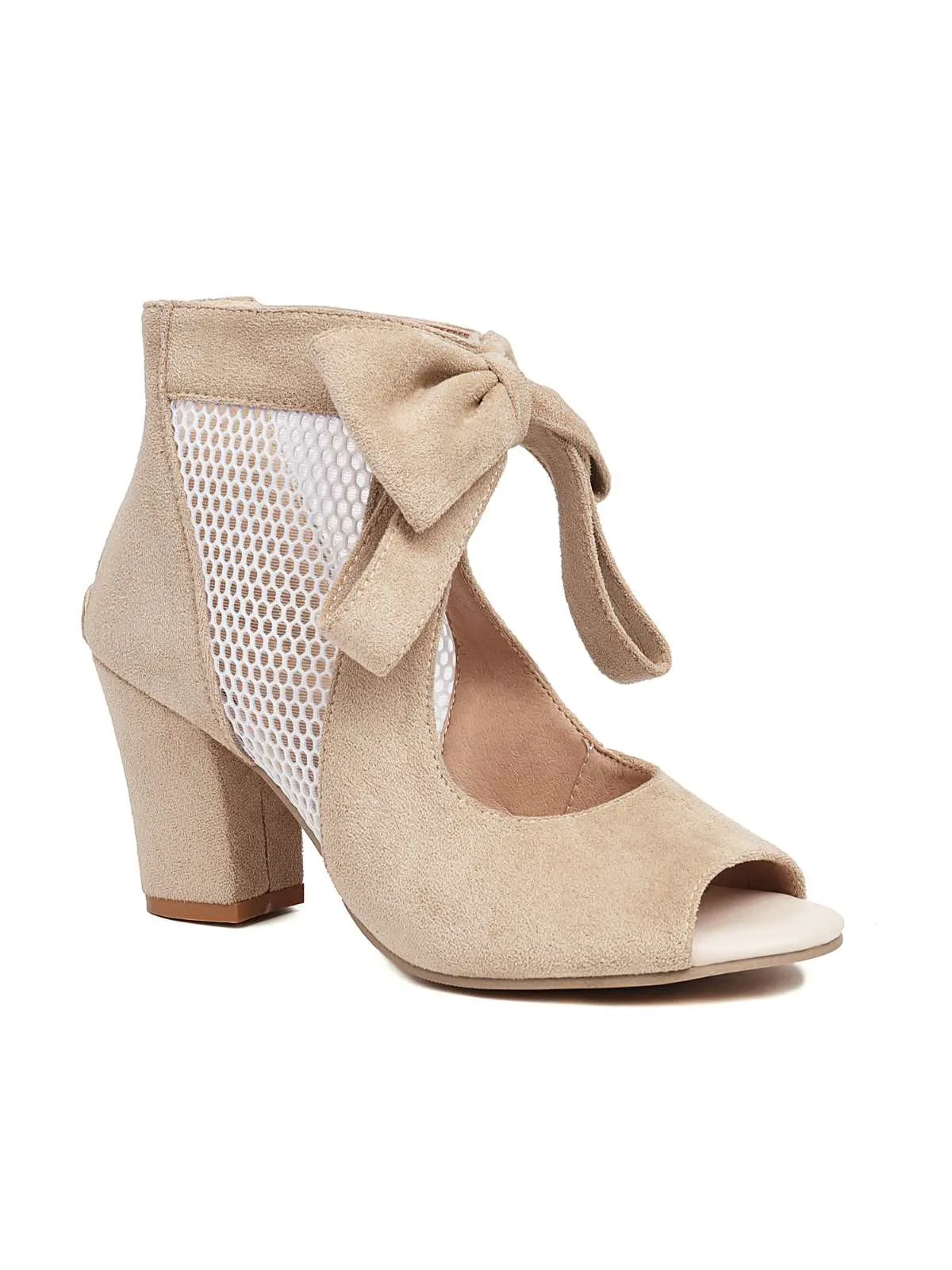 Fish Mouth Bow High Heeled Sandals sold by Retro Stage product image thumbnail 5