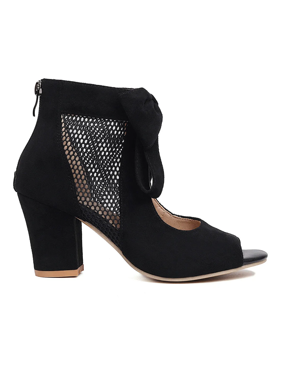 Fish Mouth Bow High Heeled Sandals sold by Retro Stage product image thumbnail 2