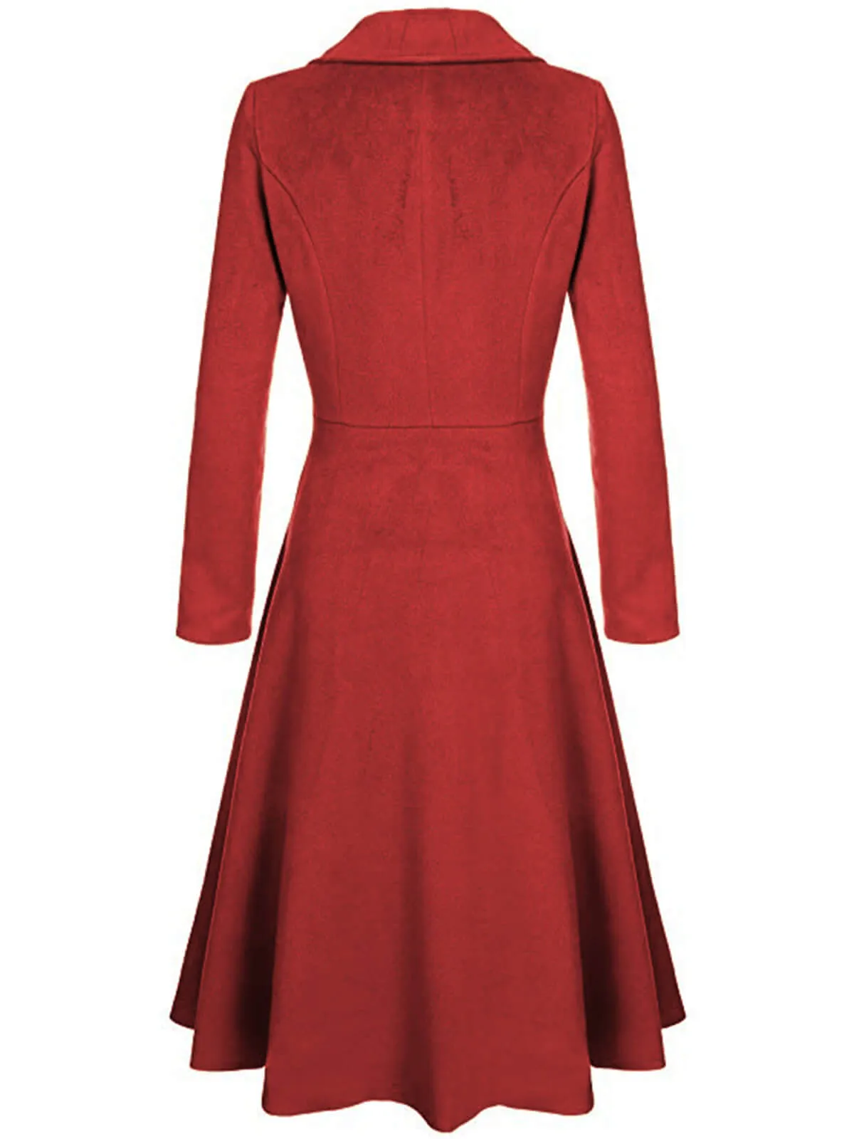 1930s Solid Lapel Long Sleeve Coat sold by Retro Stage product image thumbnail 2