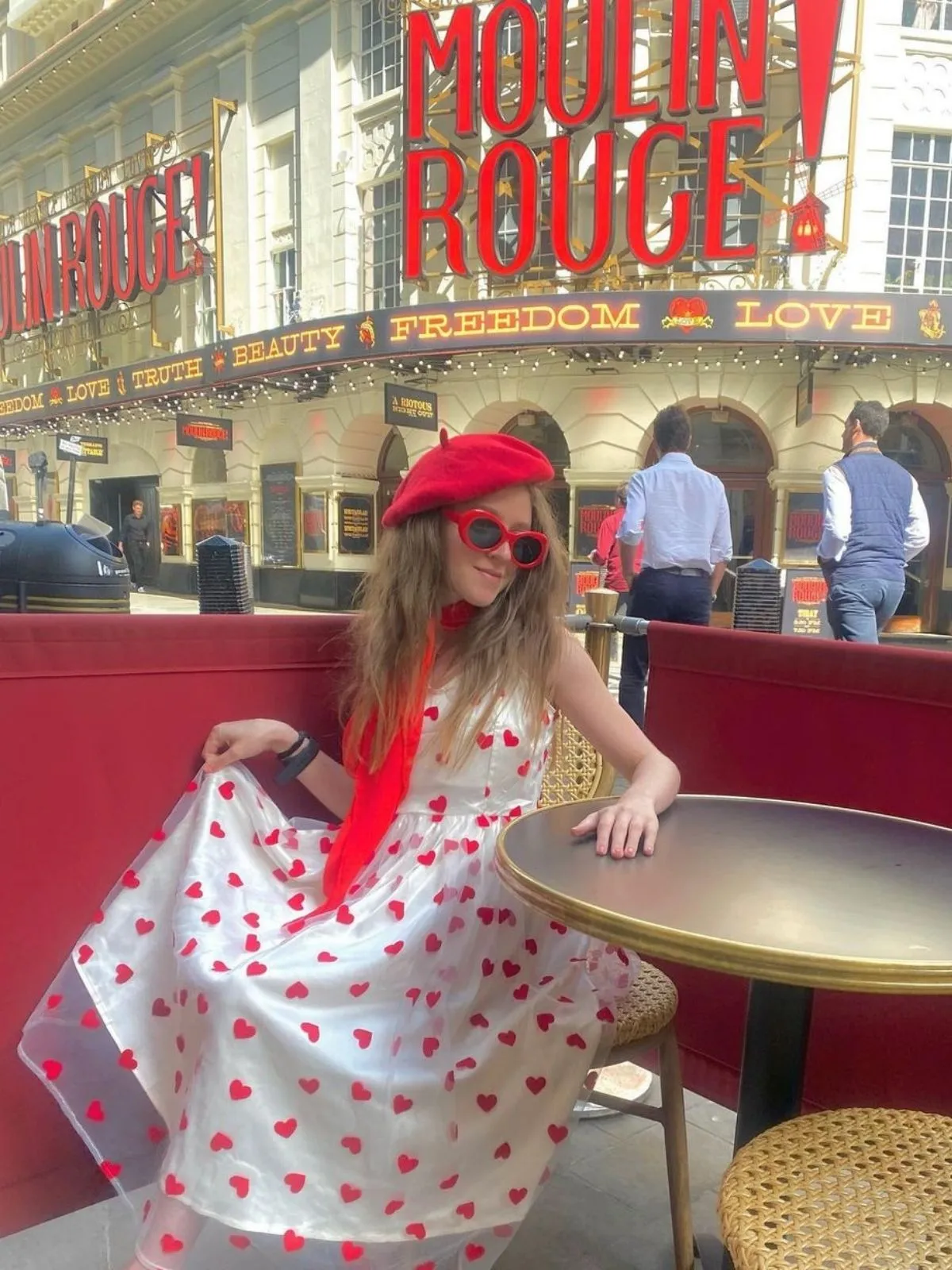 Heart 1950s Mesh Sling Dress sold by Retro Stage product image thumbnail 3