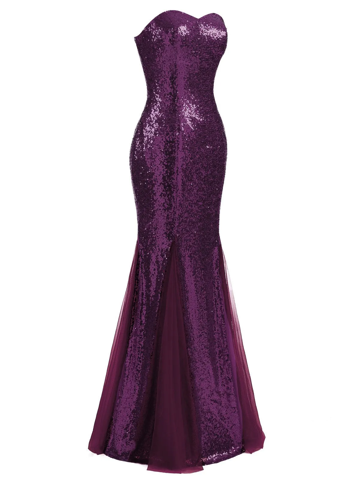 1930s Vintage Sequin Strapless Dress sold by Retro Stage product image thumbnail 2