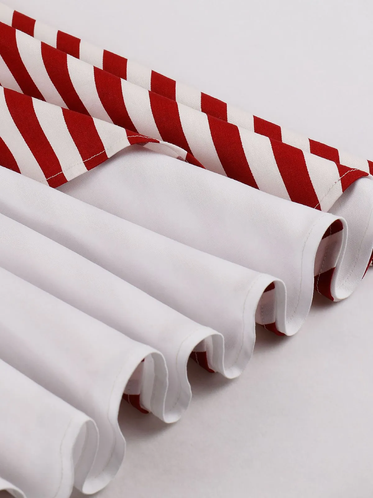 1950s Stripes Contrast Patchwork Strap Dress sold by Retro Stage product image thumbnail 4