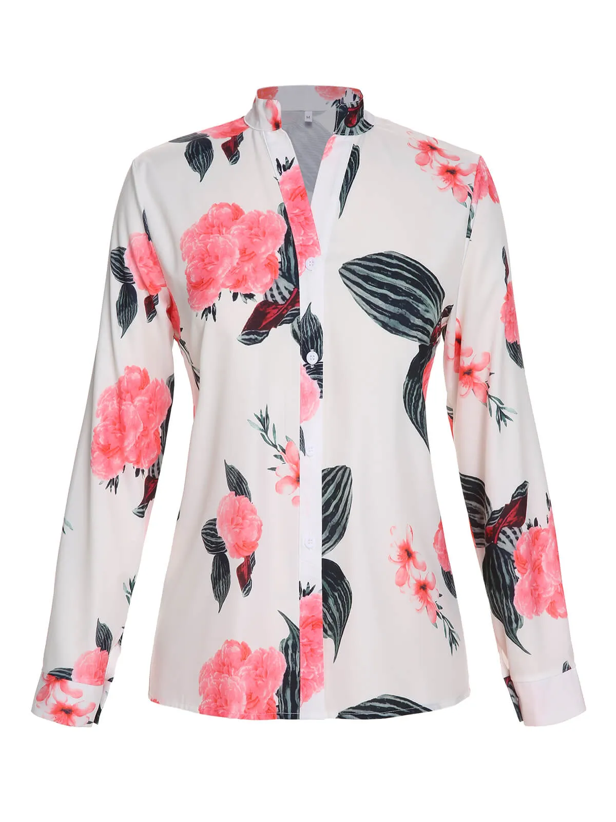 2PCS 1930s Floral Blouse & Green Wideleg Pants sold by Retro Stage product image thumbnail 3