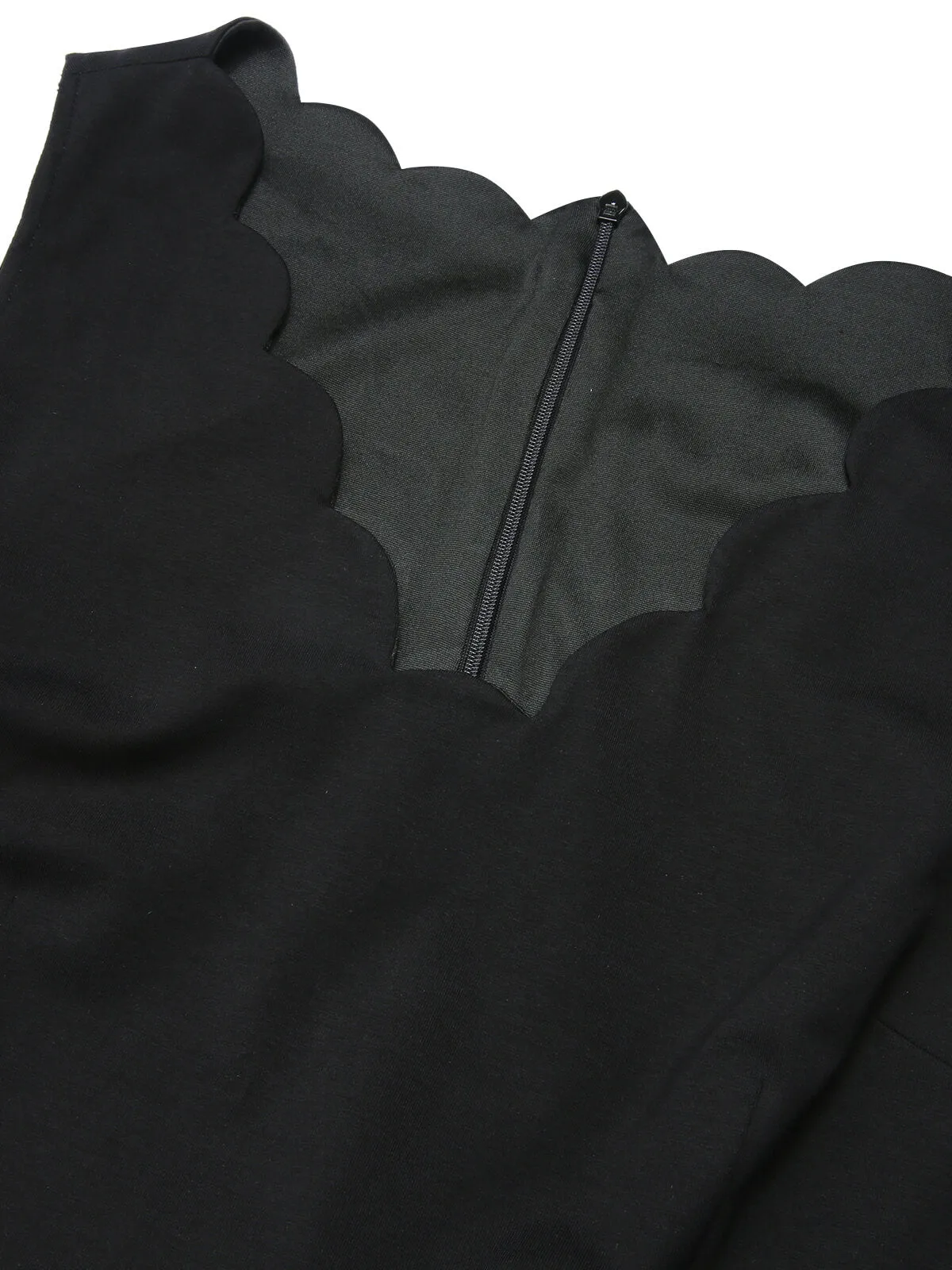 Black & Orange 1950s Halloween Bat Sleeveless Dress sold by Retro Stage product image thumbnail 5