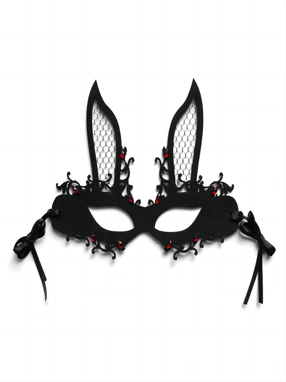 Halloween Easter Bunny Half Face Mask sold by Retro Stage