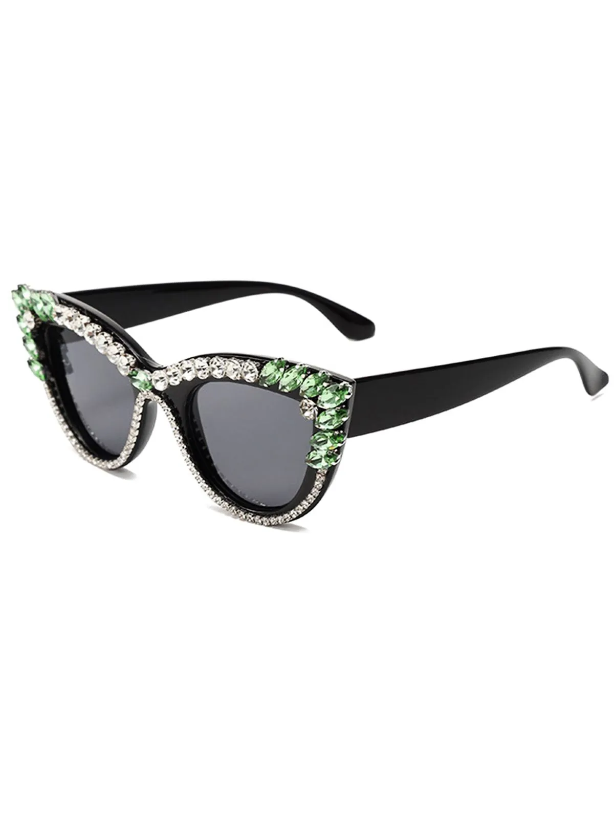 Diamond Party Prom Sunglasses sold by Retro Stage product image thumbnail 3