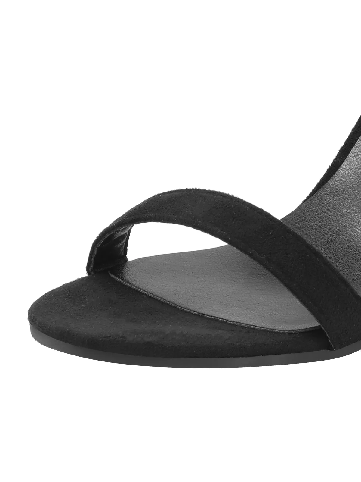 Black Pearl Chain Metal Point Toe Cone Heels sold by Retro Stage product image thumbnail 4