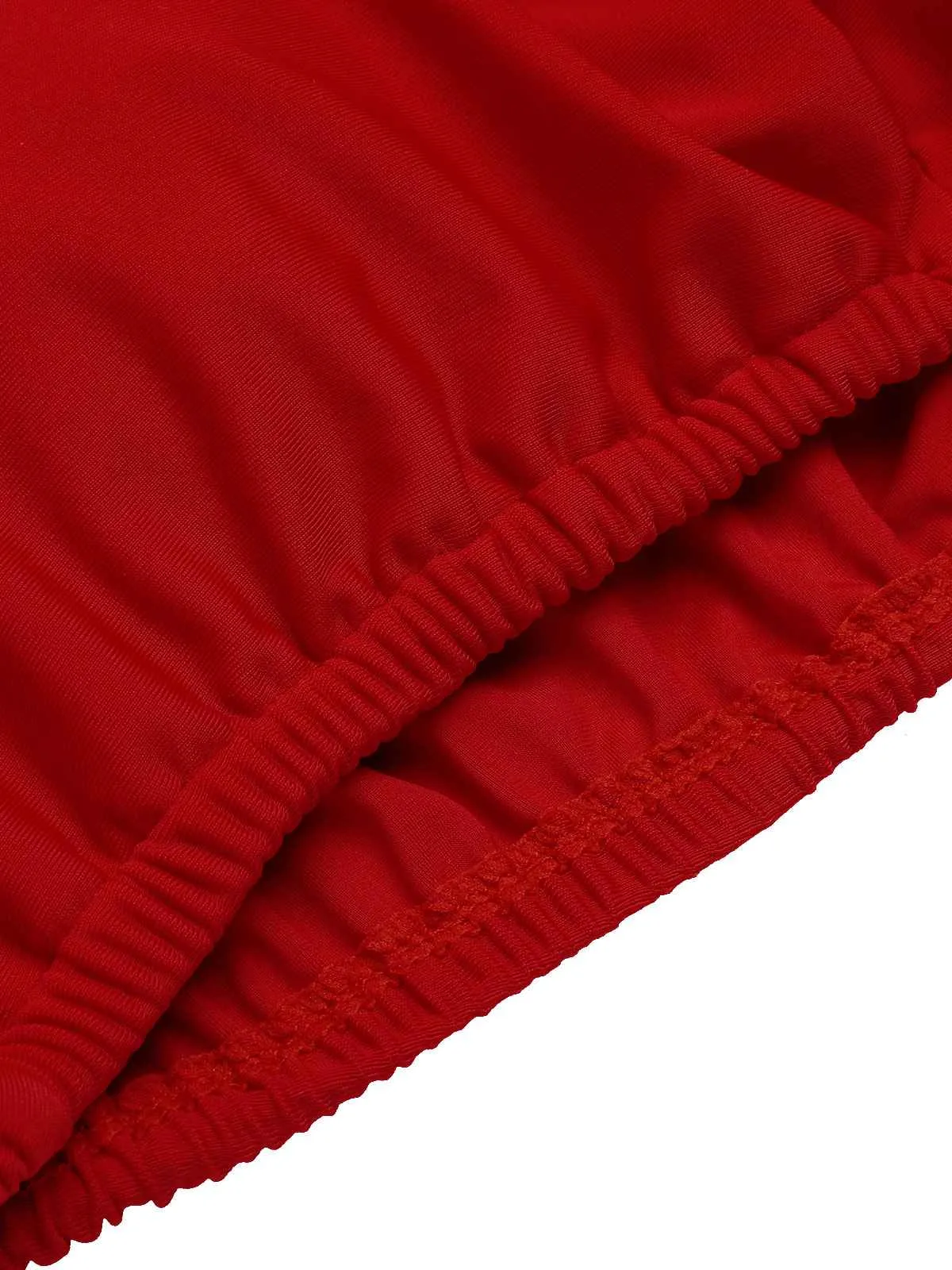 1950s Red & Black Polka Dot Halter Swimsuit sold by Retro Stage product image thumbnail 5