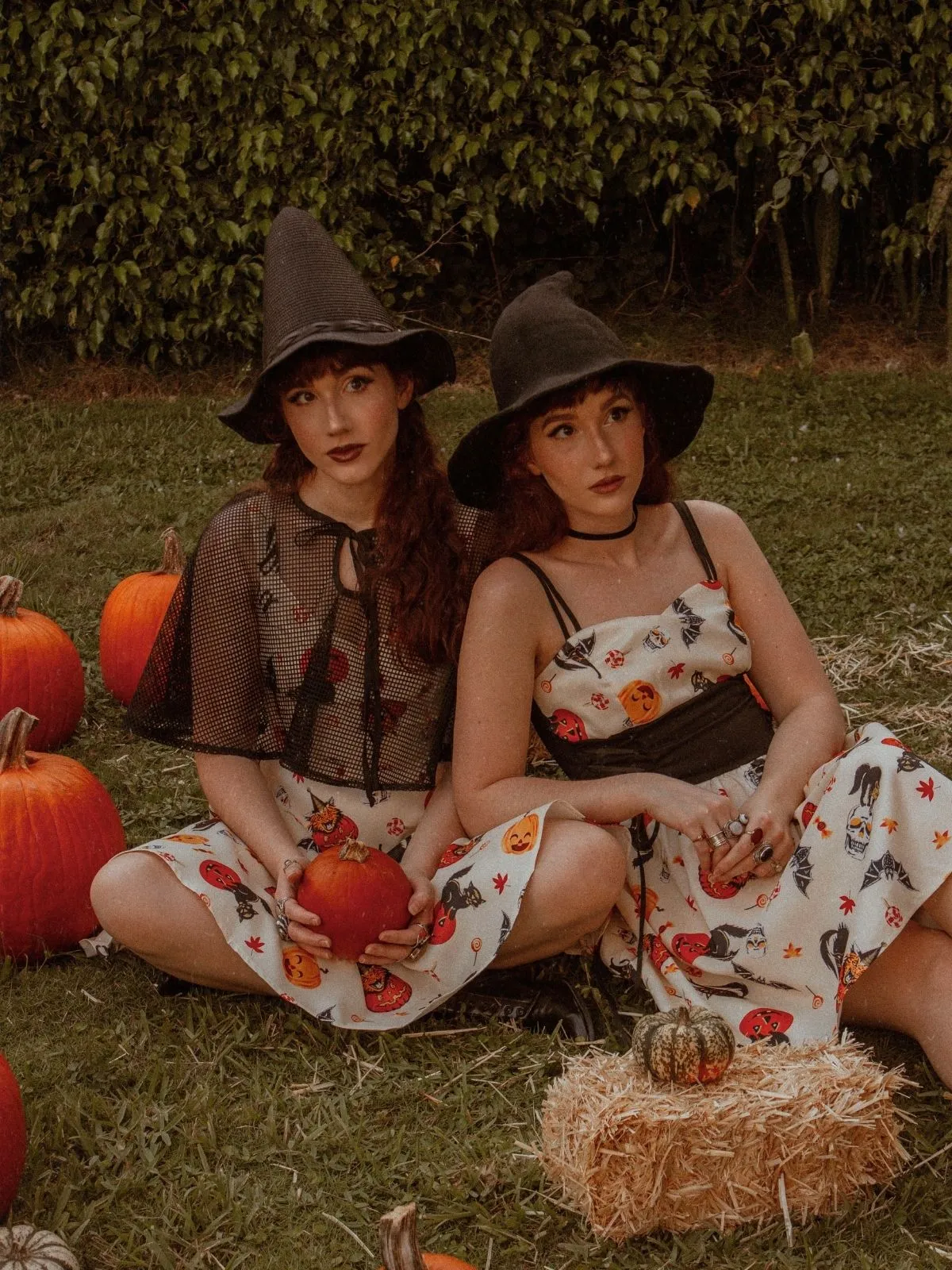 Beige 1950s Halloween Cap Costume Dress sold by Retro Stage product image thumbnail 2