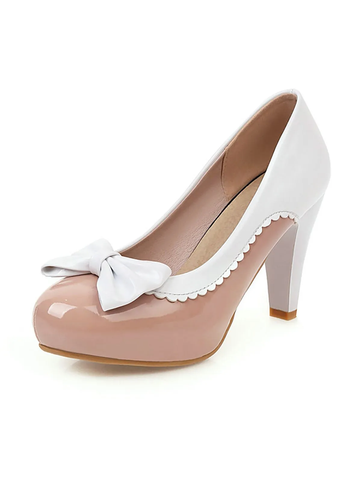Retro Bowknot High Heels Shoes sold by Retro Stage product image thumbnail 2