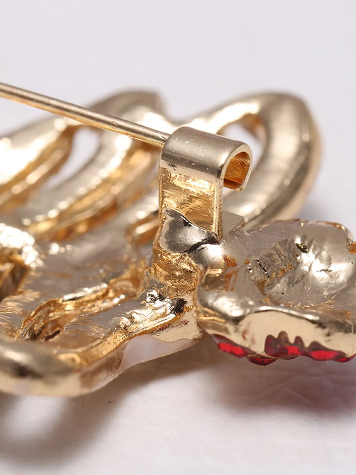 Retro Christmas Trees Rhinestone Brooch sold by Retro Stage product image thumbnail 3