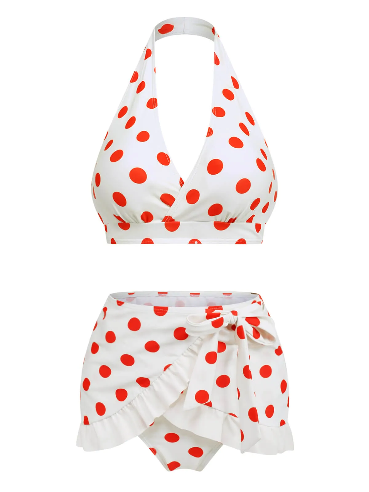 1950s Retro Polka Dots Bikini Set & Apron sold by Retro Stage