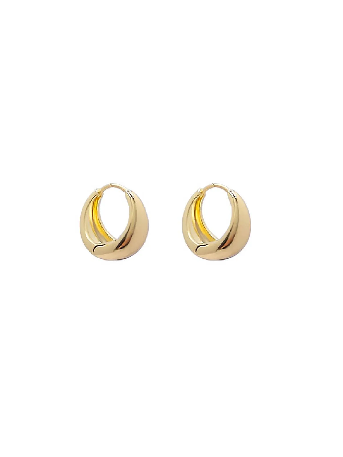 Retro Gold Shining Decorate Earrings sold by Retro Stage