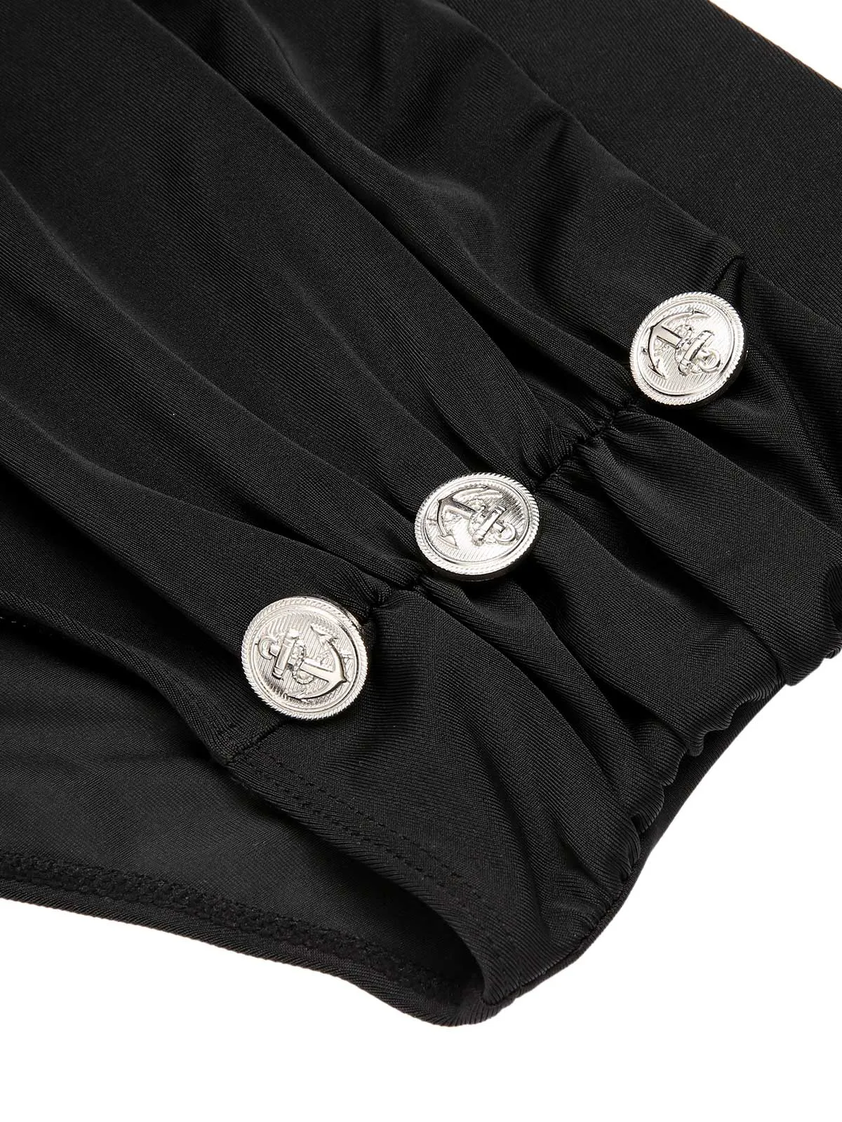 Red 1950s Strap Polka Dot Bikini Set sold by Retro Stage product image thumbnail 3