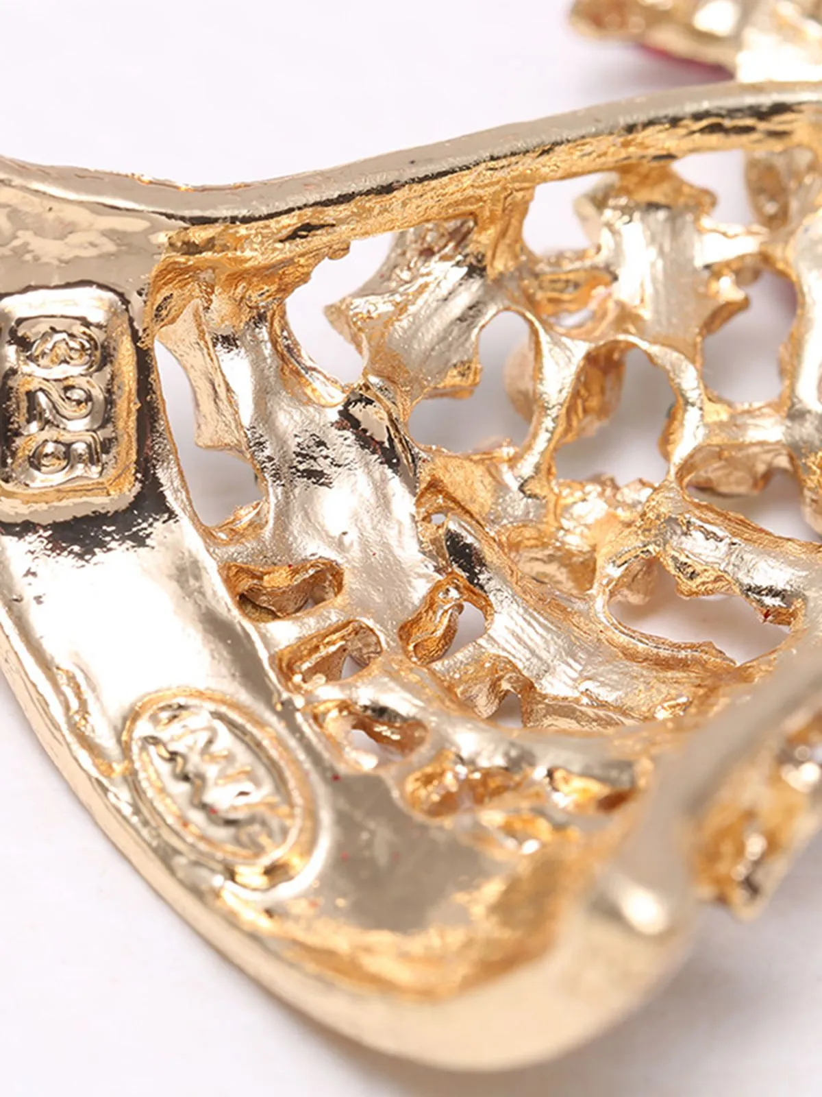 Retro Christmas Bells Rhinestone Brooch sold by Retro Stage product image thumbnail 3