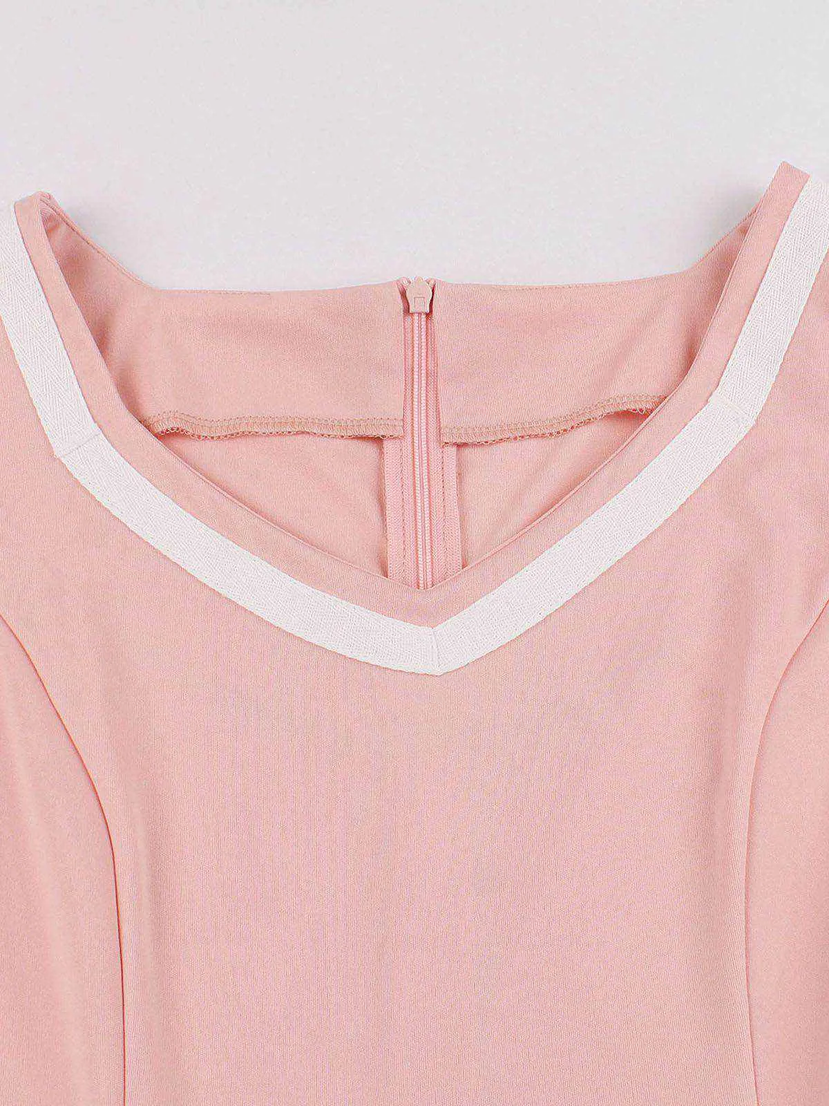 1950s Floral Patchwork Swing Dress sold by Retro Stage product image thumbnail 3