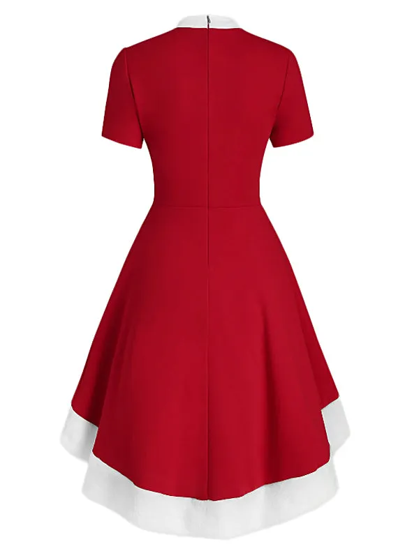 1950s Bowknot Collar Swing Dress sold by Retro Stage product image thumbnail 2