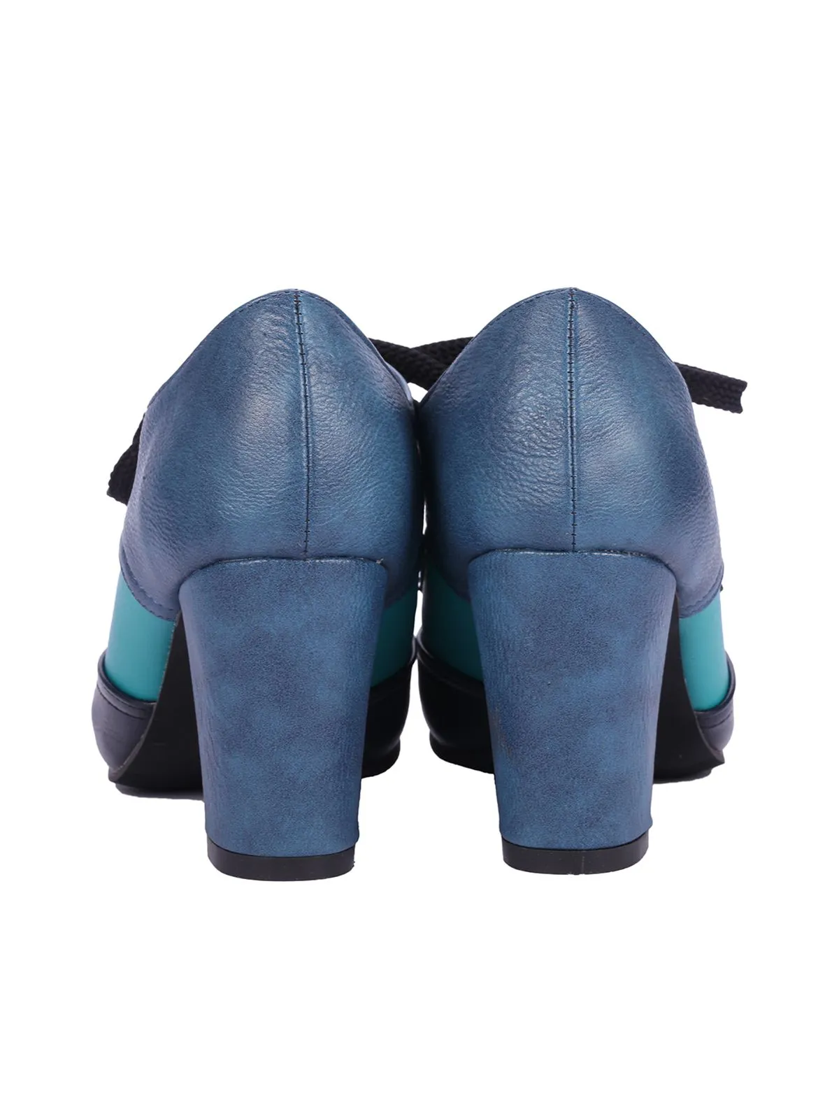 Retro High Heels Saddle Shoes sold by Retro Stage product image thumbnail 3