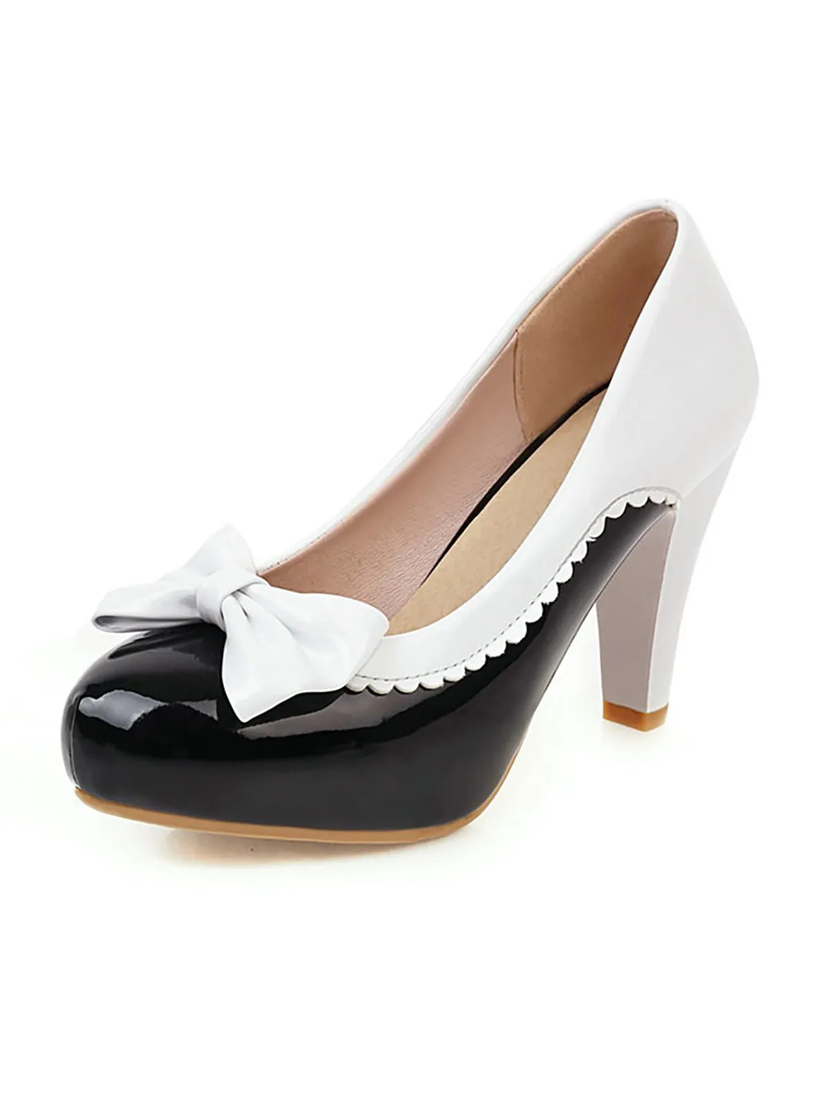 Retro Bowknot High Heels Shoes sold by Retro Stage product image thumbnail 2
