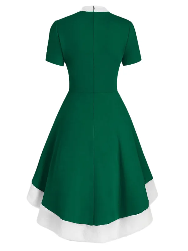 1950s Bowknot Collar Swing Dress sold by Retro Stage product image thumbnail 2