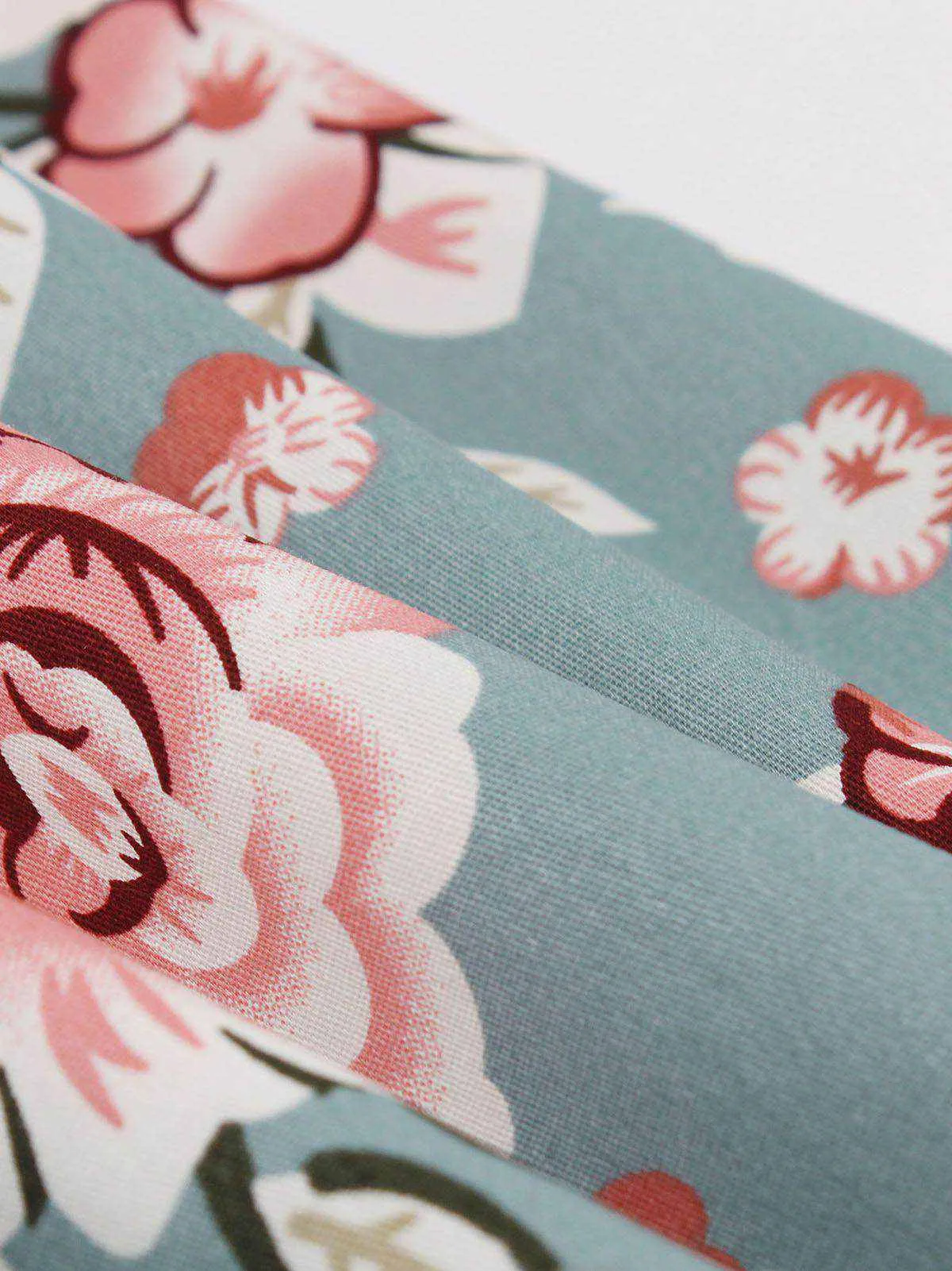 1950s Floral Patchwork Swing Dress sold by Retro Stage product image thumbnail 5