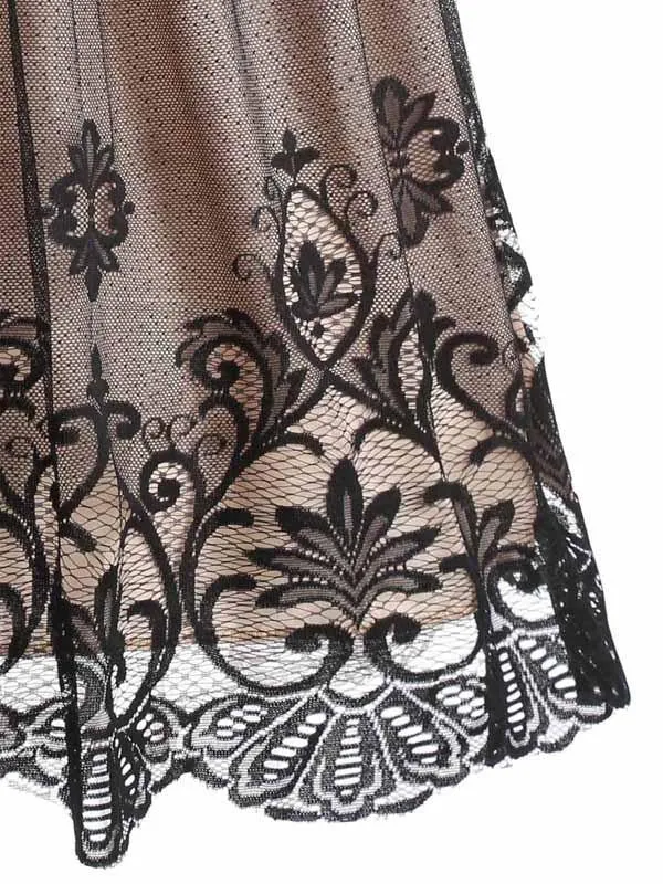 1950s Floral Patchwork Swing Dress sold by Retro Stage product image thumbnail 4