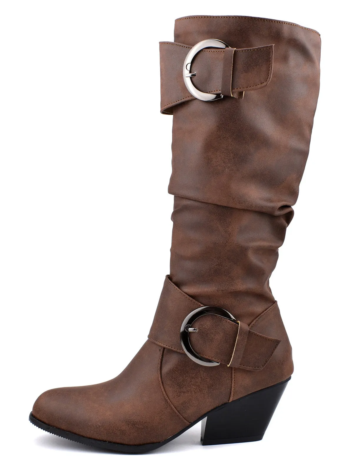 Vintage Buckle Western Style Cowboy Boots sold by Retro Stage product image thumbnail 3