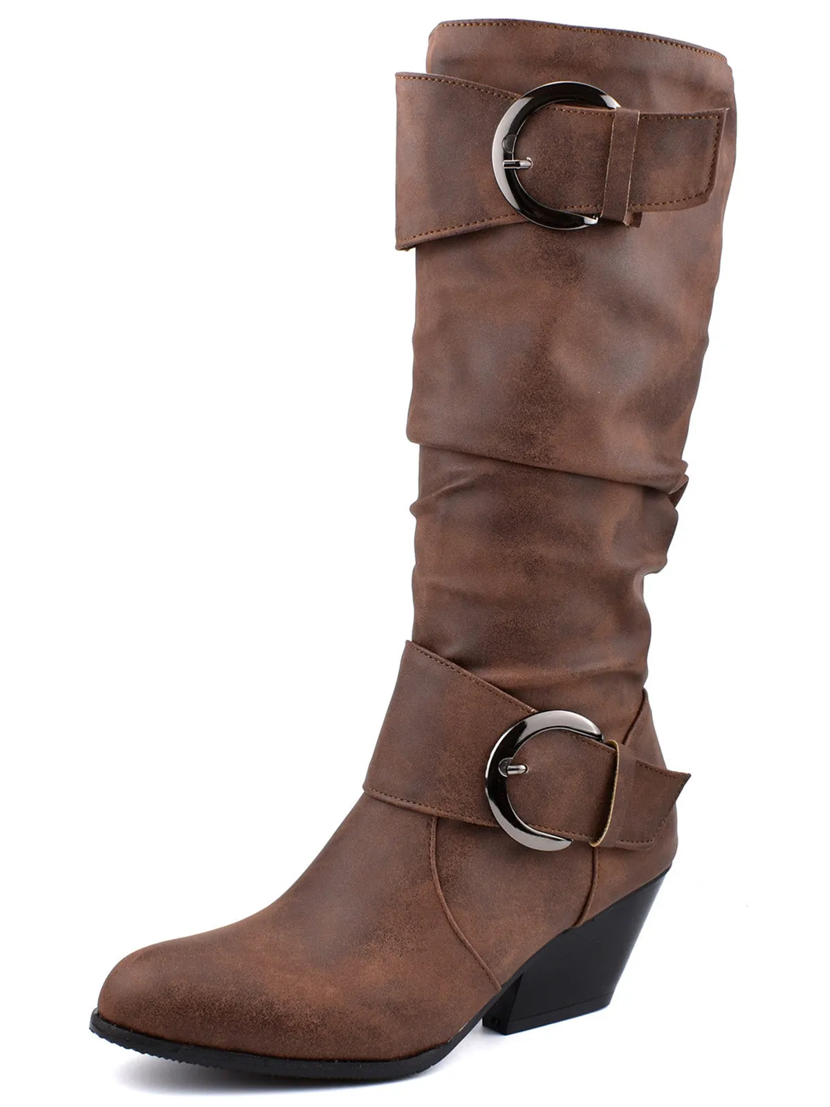 Vintage Buckle Western Style Cowboy Boots sold by Retro Stage product image thumbnail 2