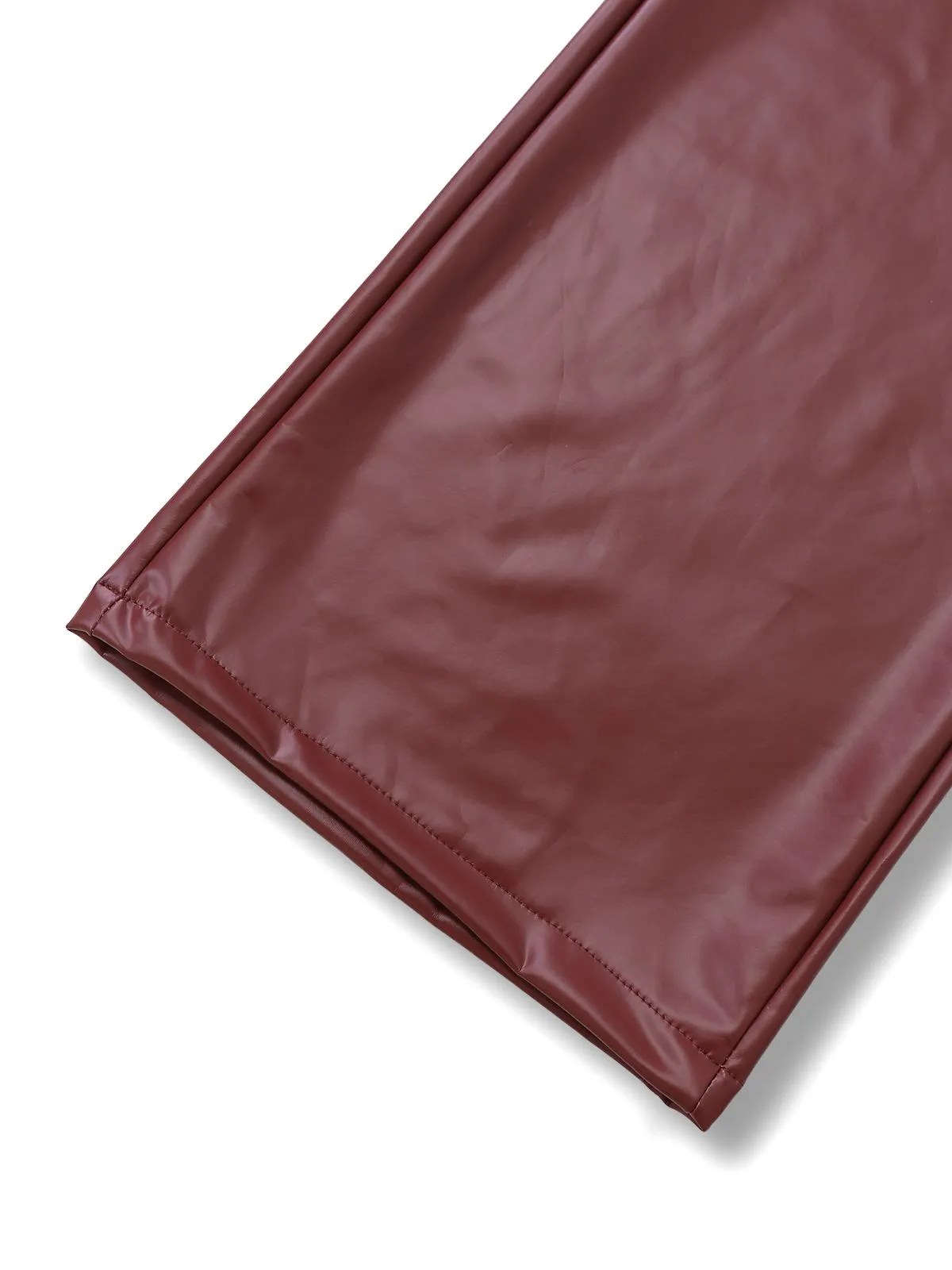 1940s PU Leather Belted Strapless Jumpsuit sold by Retro Stage product image thumbnail 4