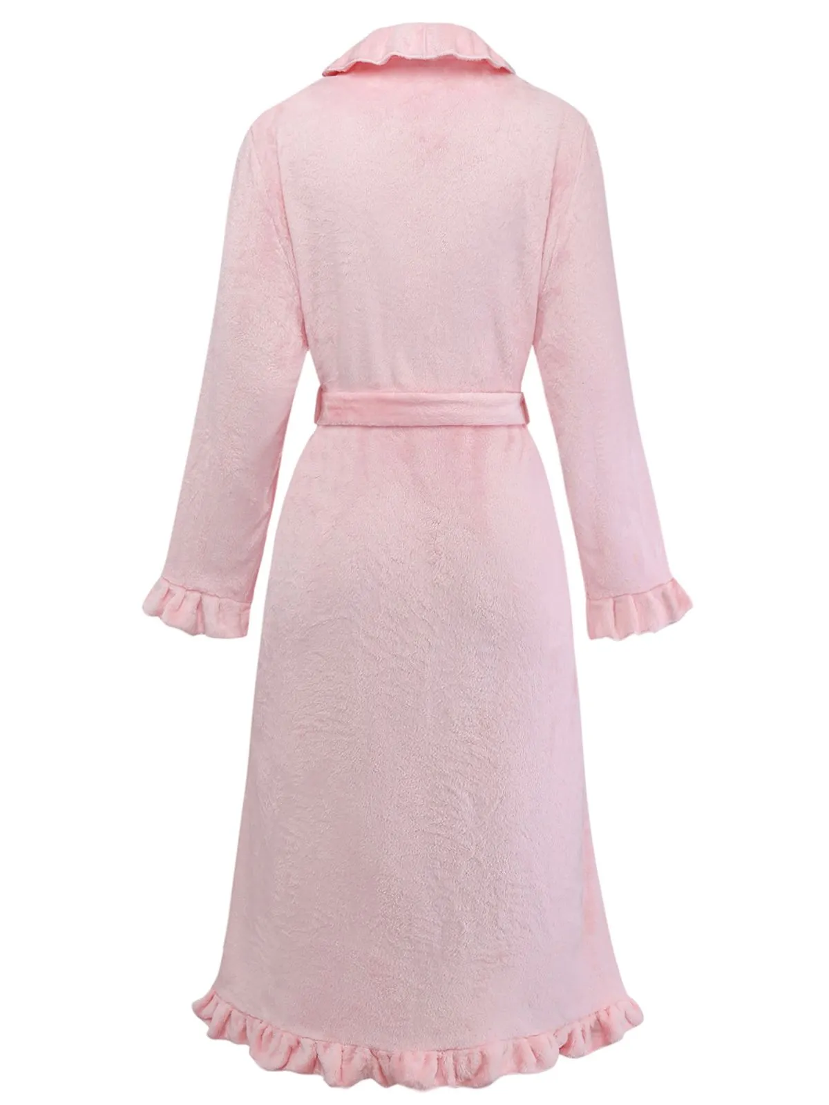 1930s Long Sleeve Flannelette Pajama Robe sold by Retro Stage product image thumbnail 3