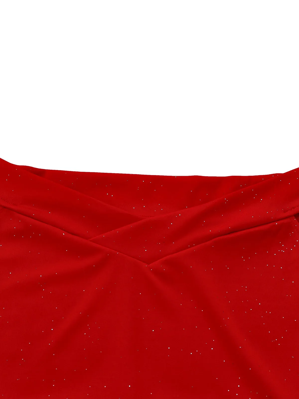 1930s Off-Shoulder Shimmery Mermaid Dress sold by Retro Stage product image thumbnail 4