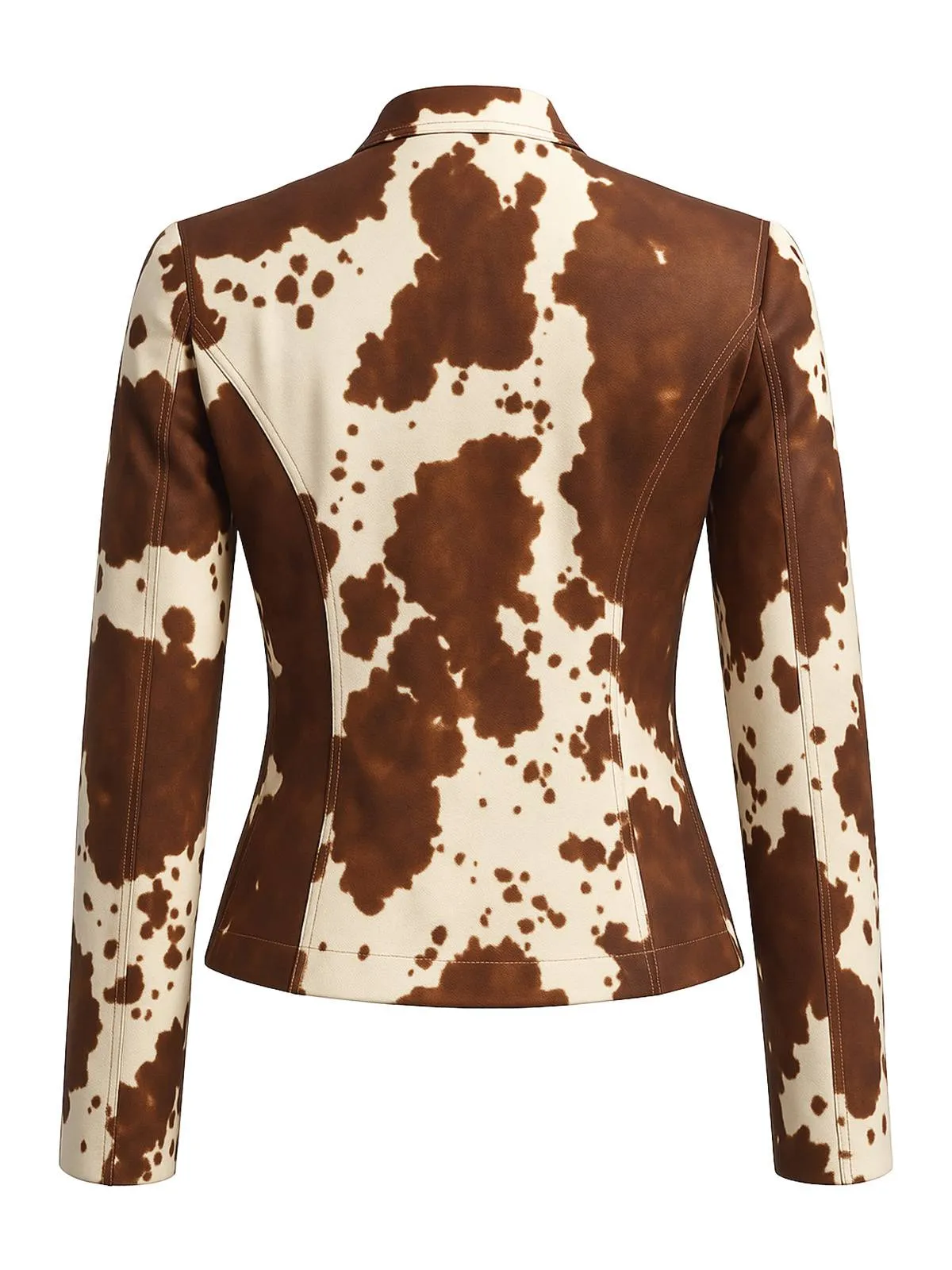 Brown 1970s Western Cowgirl Buttoned Jacket sold by Retro Stage product image thumbnail 2