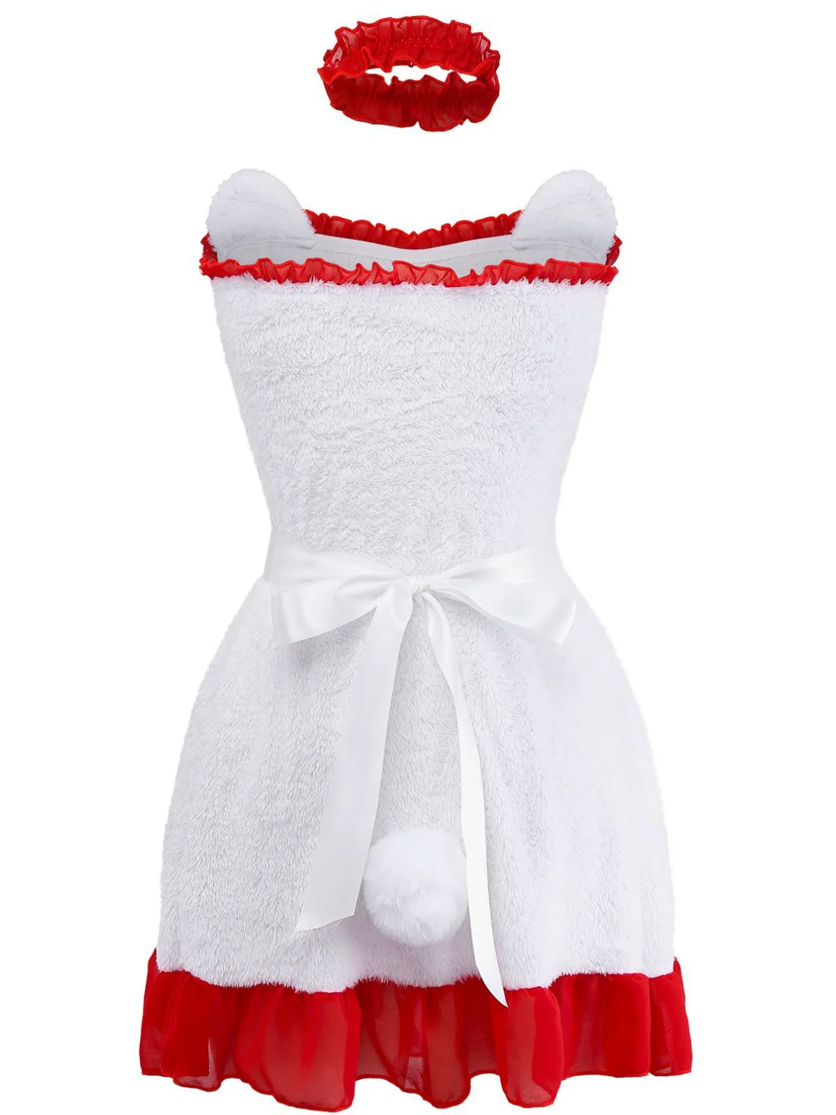 1960s Bow Bell Fluffy Tail Bunny Nightgown sold by Retro Stage product image thumbnail 3