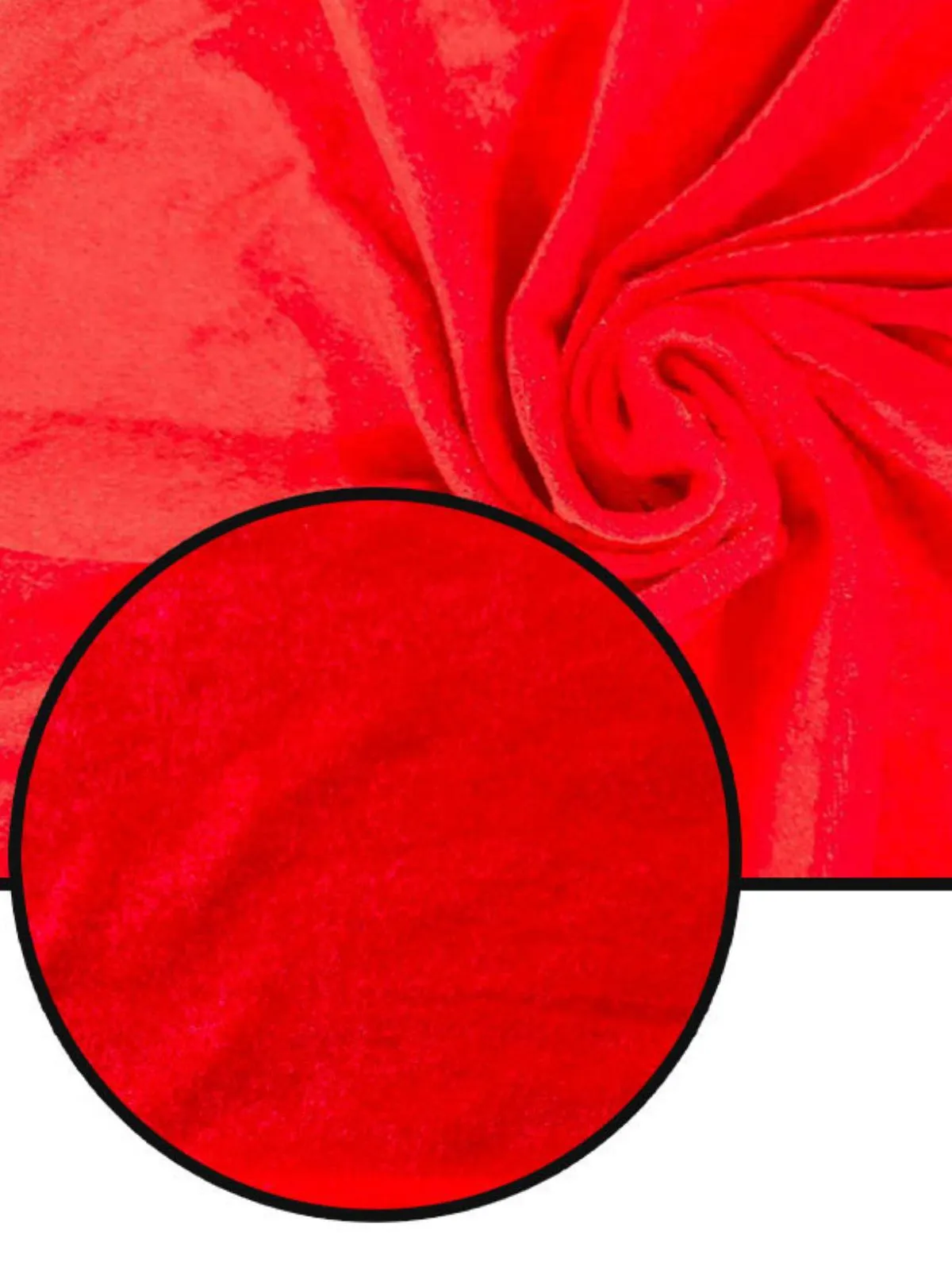 Red 1930s Cruella Dalmatian Trimmed Tie Neck Cape sold by Retro Stage product image thumbnail 5