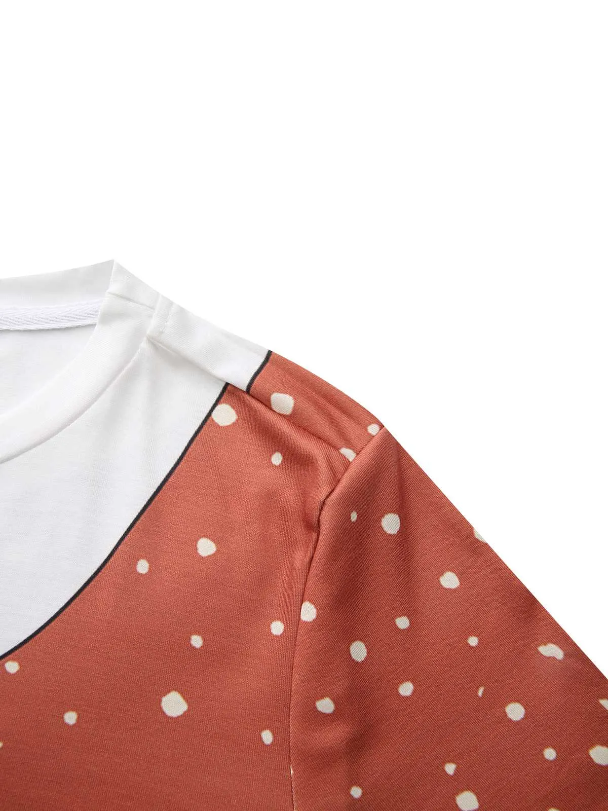 1960s Christmas Gingerbread Man A-Line Dress sold by Retro Stage product image thumbnail 5