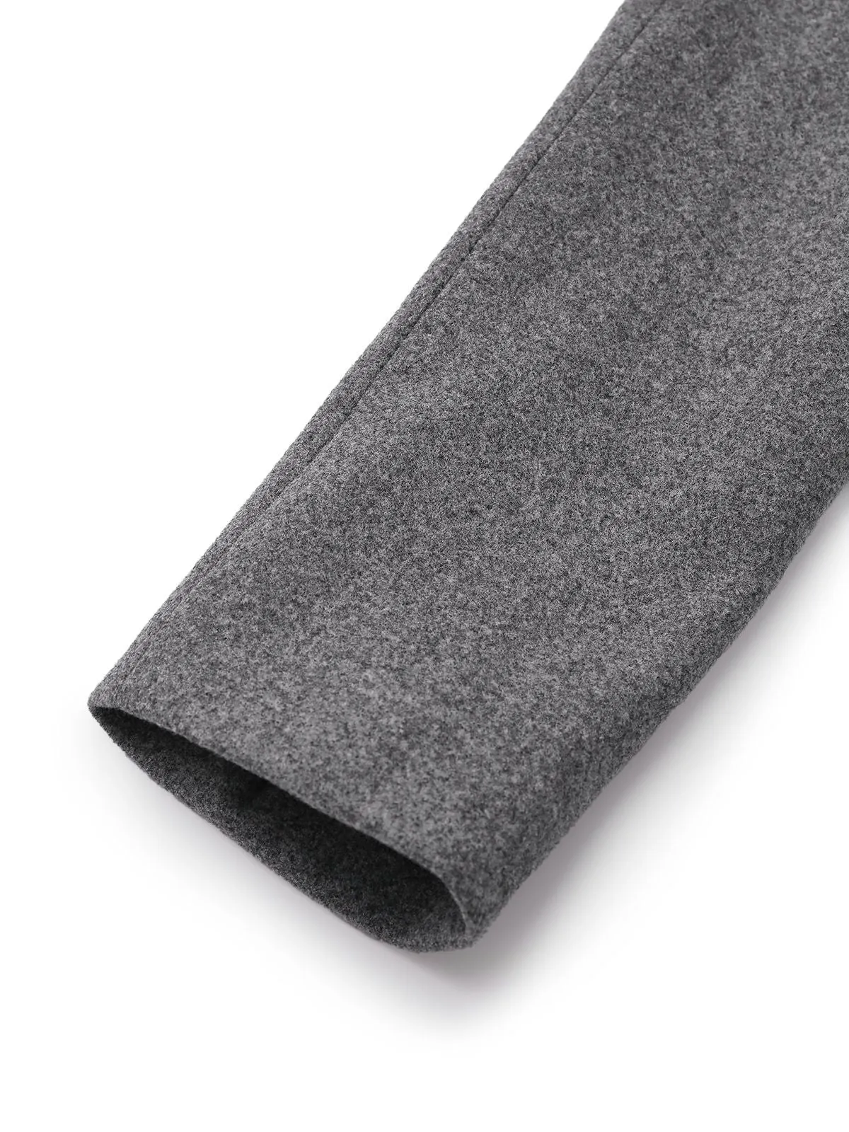 2PCS Grey 1940s Office Lapel Blazer & A-Line Pleated Skirt sold by Retro Stage product image thumbnail 5