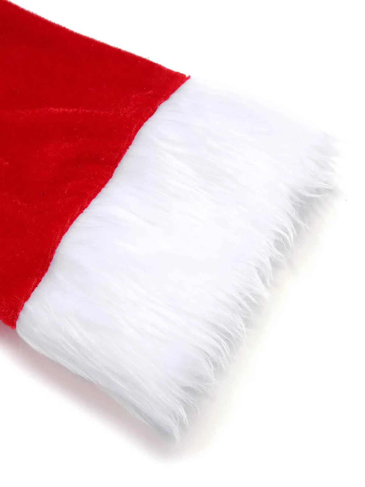 Christmas Hooded Santa Claus Raw Hem Belt Dress sold by Retro Stage product image thumbnail 5