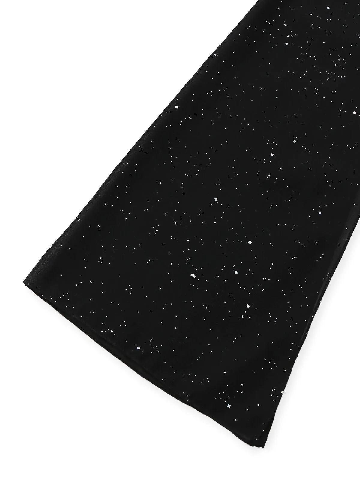 Black 1930s Sparkly Cutout Jumpsuit with Cape sold by Retro Stage product image thumbnail 5