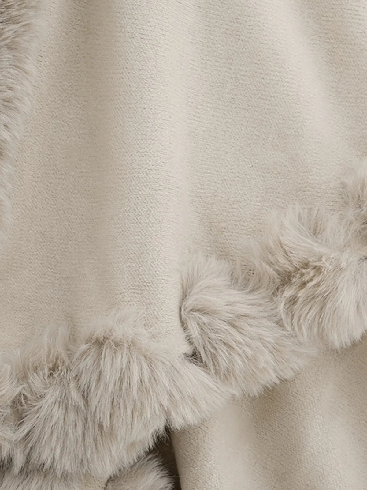 1950s Fur Collar Double Layer Cape Shawl sold by Retro Stage product image thumbnail 5