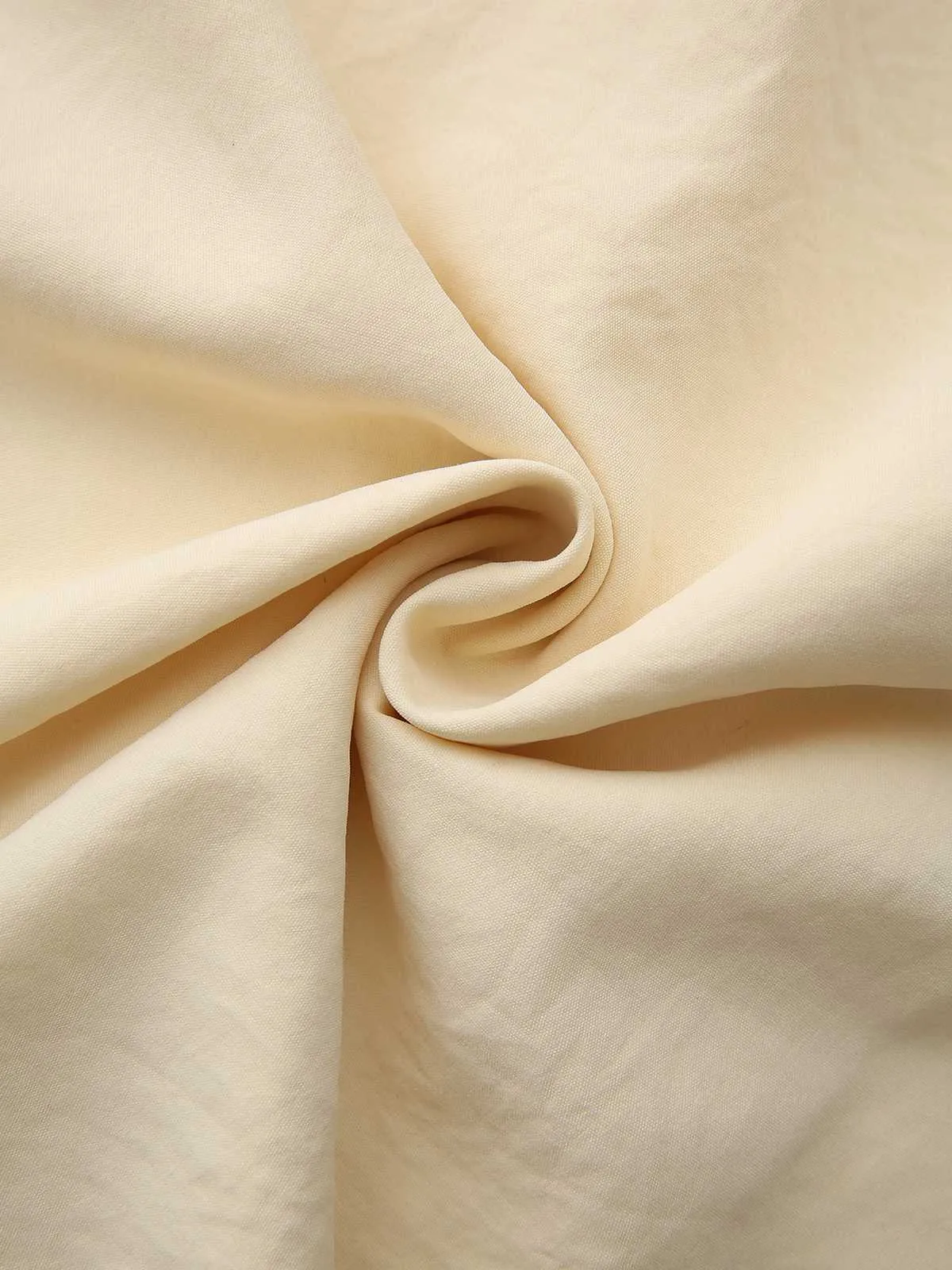 Yellow 1940s Waist-Tie Button Shirt Collar Dress sold by Retro Stage product image thumbnail 4