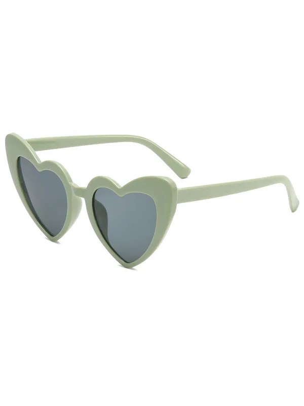 Vintage Curved Heart Frame Sunglasses sold by Retro Stage