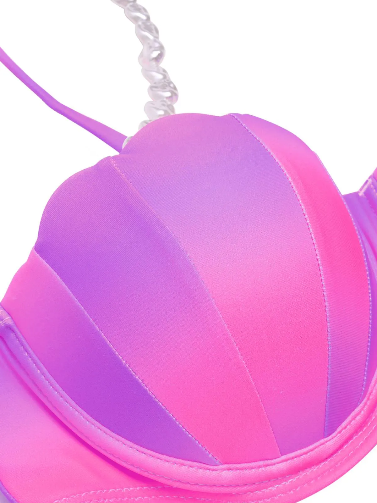 1940s Color Gradient Shell Bikini Set & Cover-Up sold by Retro Stage product image thumbnail 3