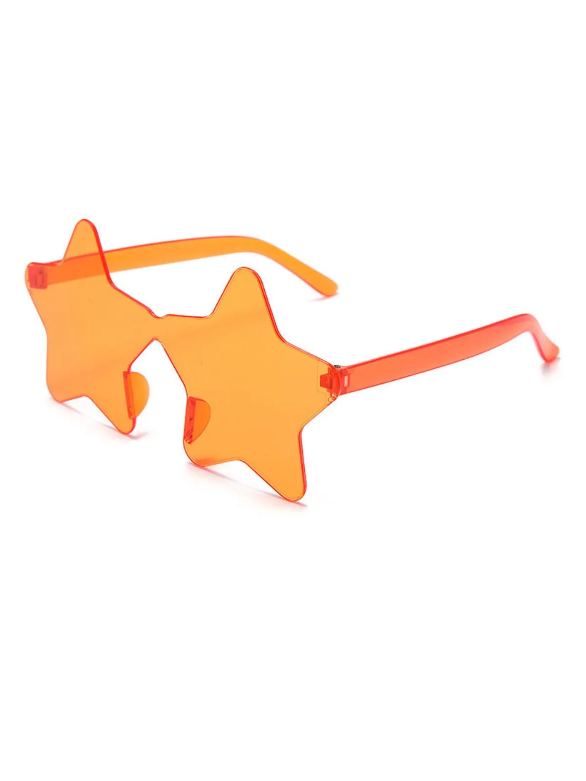 Vintage Colorful Star Rimless Sunglasses sold by Retro Stage product image thumbnail 5