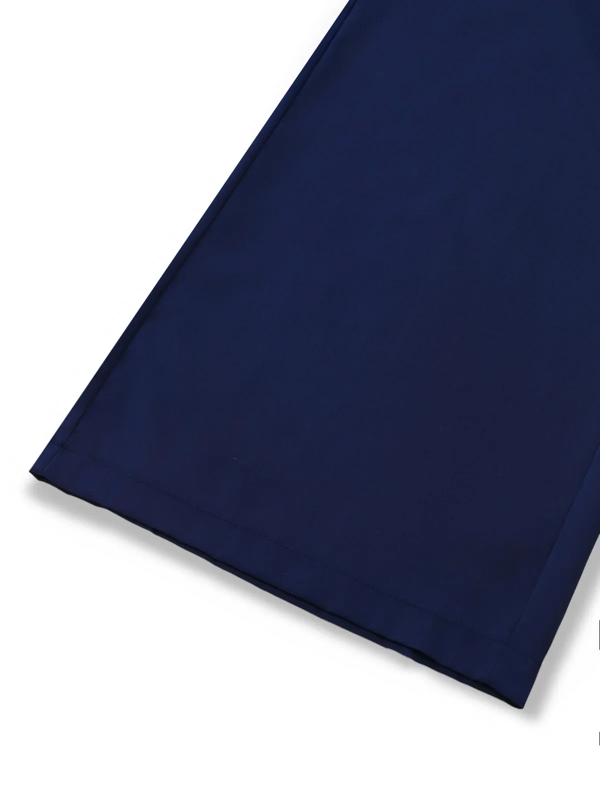 Dark Blue 1940s Wrap Style Wide Leg Jumpsuit sold by Retro Stage product image thumbnail 4